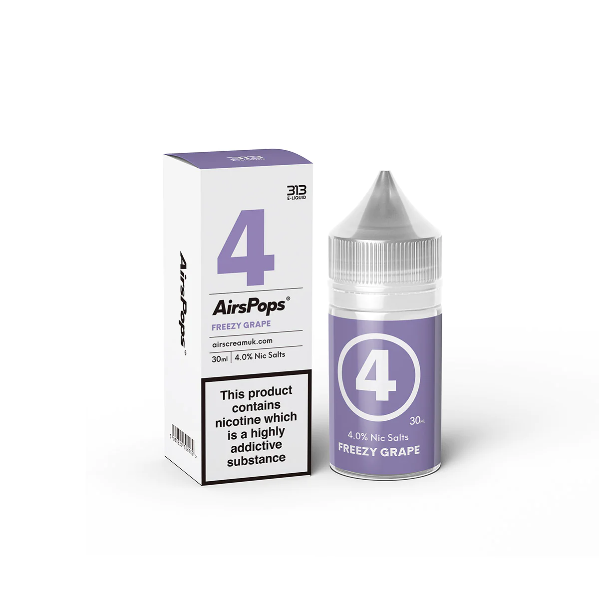 Airscream 313 - 4% - 40mg Salt Nic 30ml