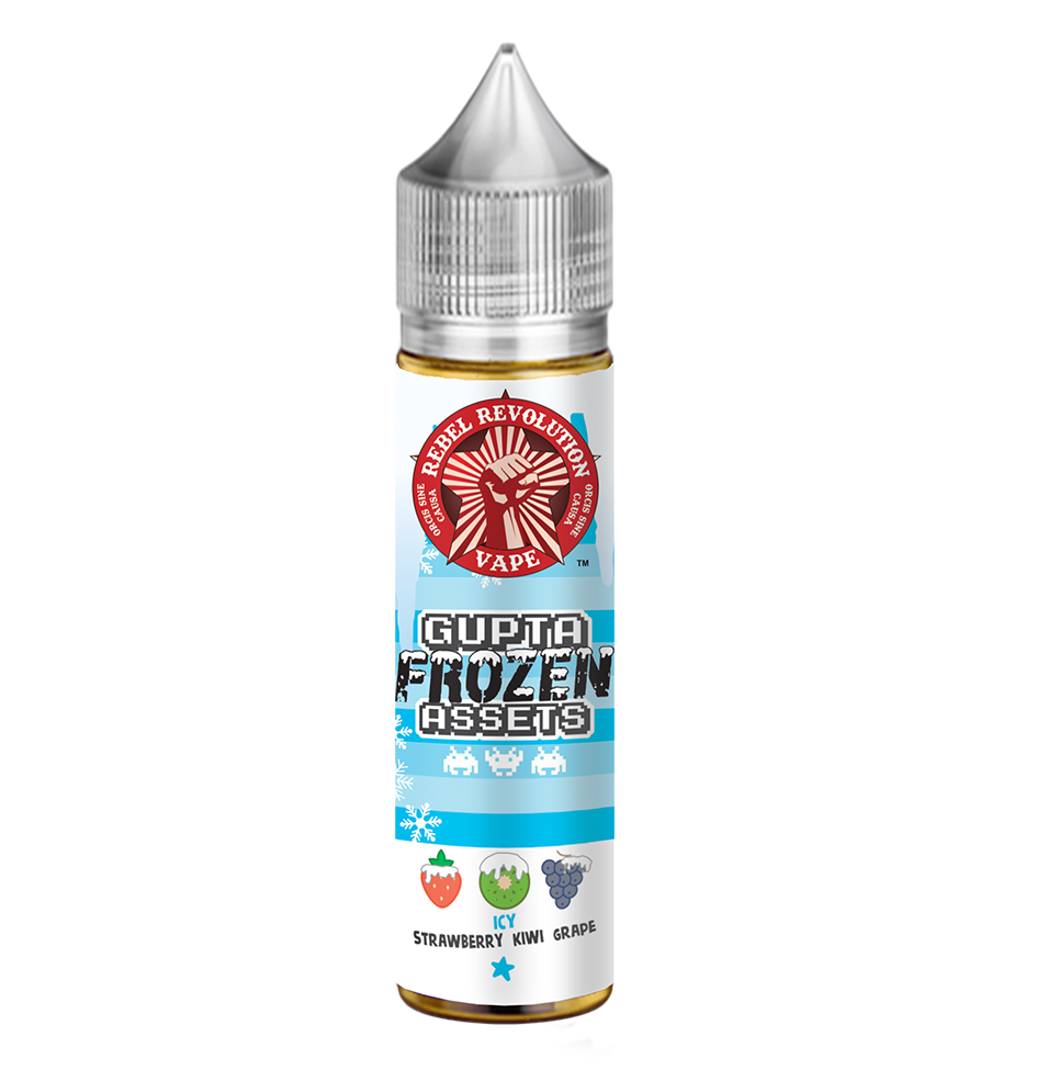 Rebel Revolution Vape - Salt/MTL Long Fill - 30ml in 60ml Bottle