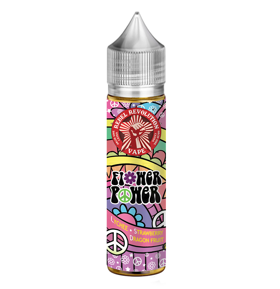 Rebel Revolution Vape - Salt/MTL Long Fill - 30ml in 60ml Bottle