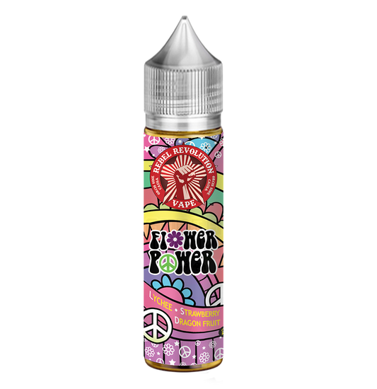 Rebel Revolution Vape - Salt/MTL Long Fill - 30ml in 60ml Bottle