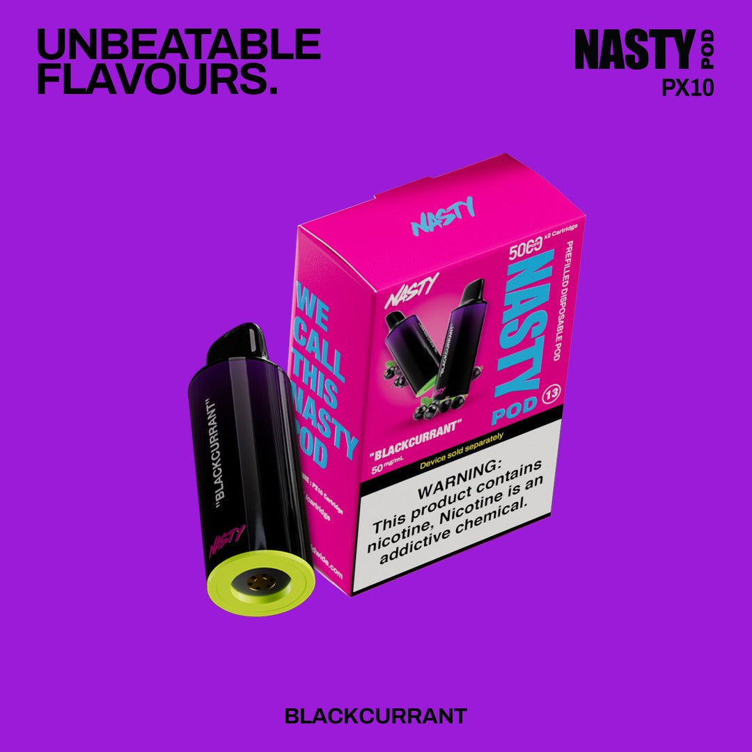 Nasty PX10 Disposable Pod 50mg - 2 x 5000 Puff Pods